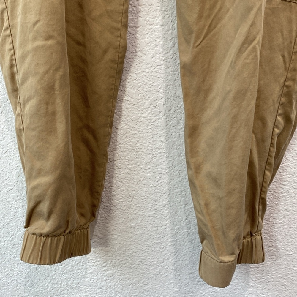 Banana Republic Soft Relaxed Cargo Tencel Casual Tan Safari Jogger Pants Sz XL - Picture 3 of 9